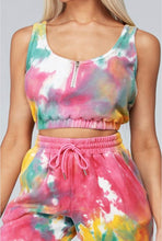 Load image into Gallery viewer, Pink Tie-Dye Jogger Set
