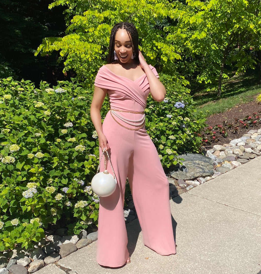 The Perfect Pink Jumpsuit